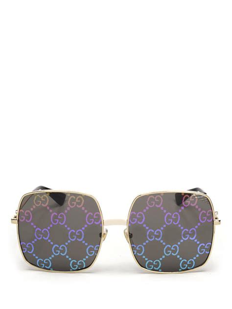 gucci diamond glasses|Gucci holographic sunglasses.